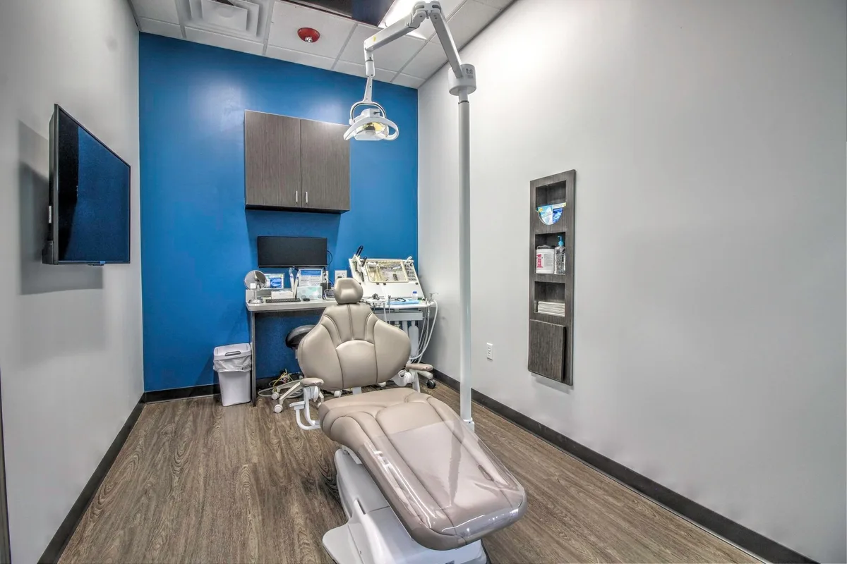 Consultation room at Missouri City Dentistry, near Lakeshore Harbour