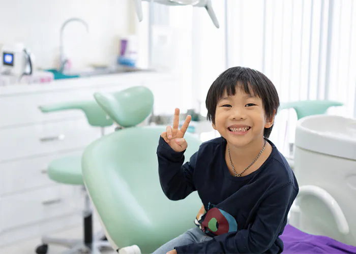 Friendly pediatric dental room at Missouri City Dentistry