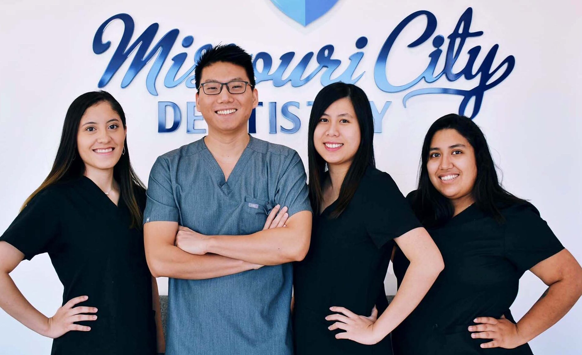 The Missouri City Dentistry team